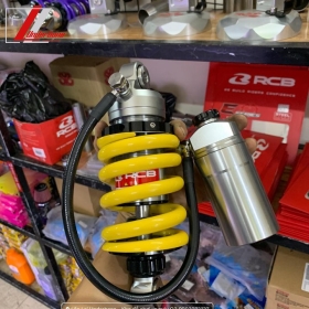 Phuộc RCB bình dầu Exciter 150 lò xo vàng