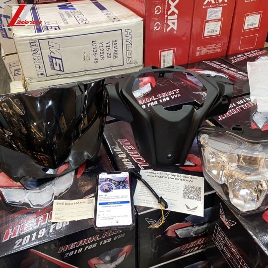Đầu đèn Ex2019 gắn Ex155