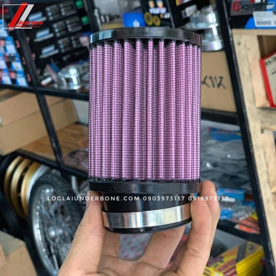 Lọc gió K&N 1:1 dùng cho họng zin đến họng độ