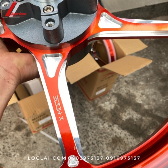 Mâm Xmode CNC cùi ghép Exciter 150