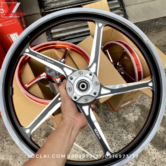Mâm Xmode CNC cùi ghép Exciter 150